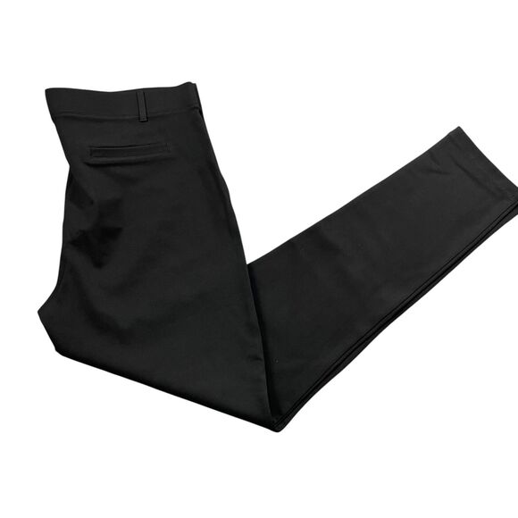 Betabrand XXL Long Pull On Tapered Leg Black Pants - Picture 1 of 6